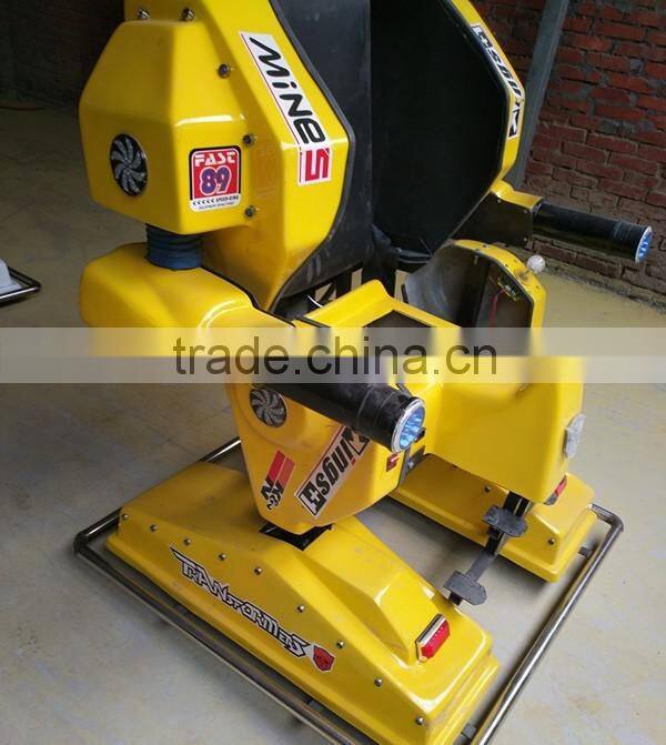 New model kiddie robot walking rides , robot walking machine for kids