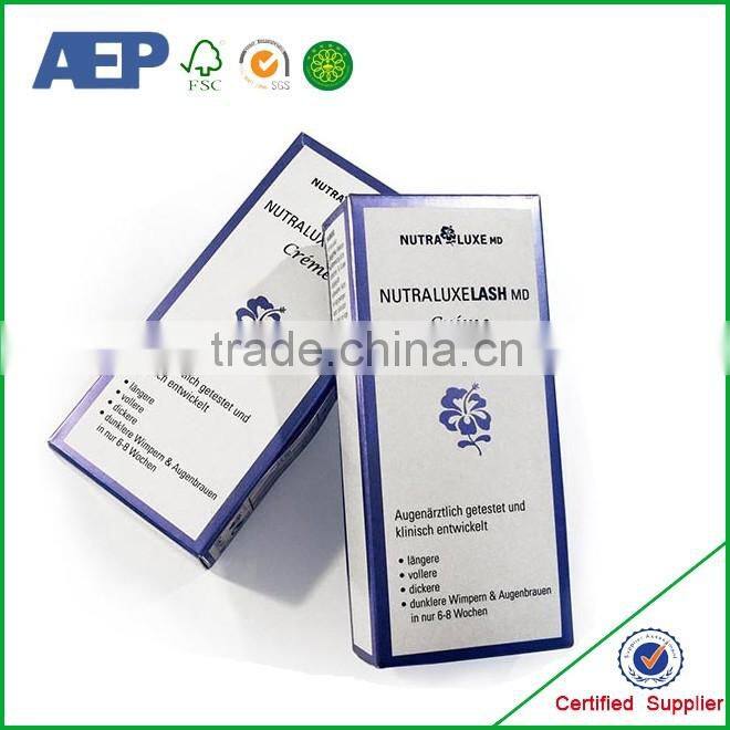 cheap printing high quality design costom pharmaceutical packaging box in China