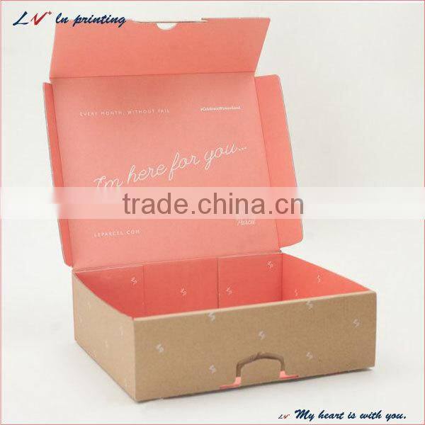 high quality custom color printed paper box, cardboard printing paper box