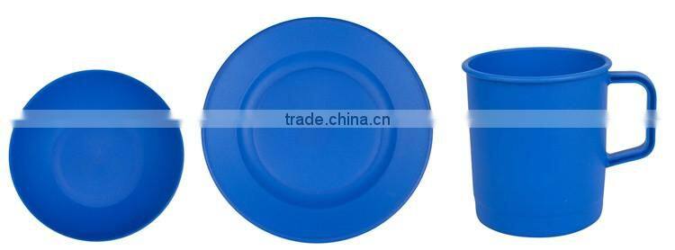FDA Camping Bowl Plate Mug Outdoor Eating Adventures Lightweight Plastic Ideal for travelling