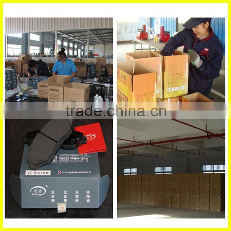 construction machines parts DISC brake pads for LW300K