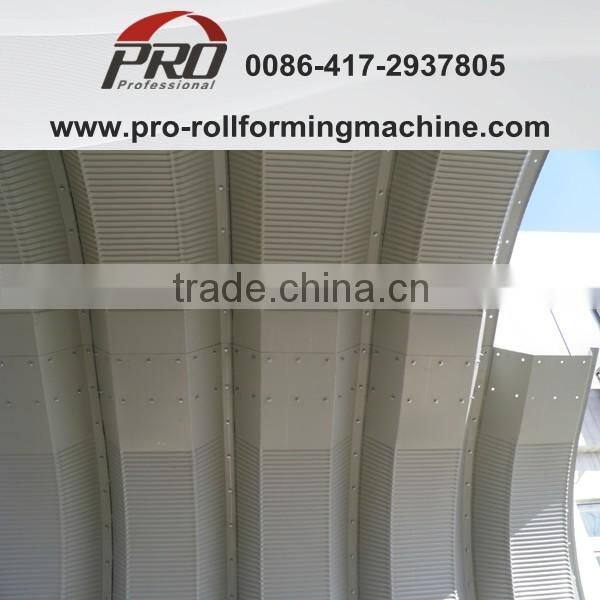 PRO CE curved roof machine/curving roof machine