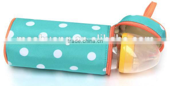 Golden supplier cute baby pink diaper bag with baby organizer,baby travel bag