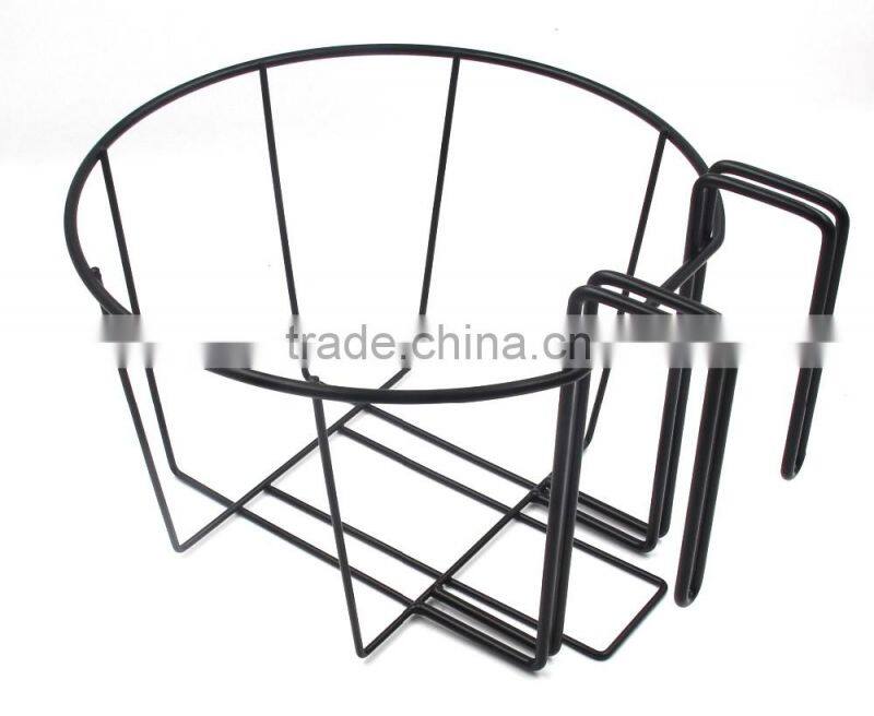 Outdoor decorative design factory price metal hanging plant stand