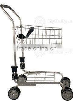 PF-S008 Supermarket basket with wheels