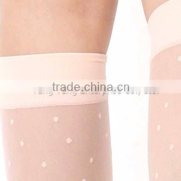 Lovely Dot Women Sheer Knee High Socks
