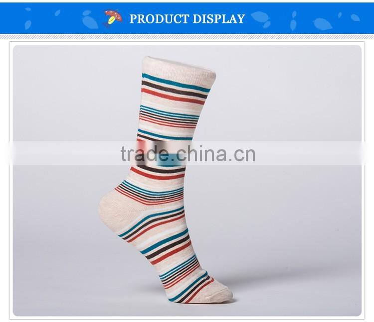 Make your own socks strip coloured women's knee-high socks