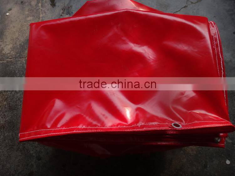 100%Polyester PVC Knife Coated Fabric Tarpaulin,High Tensile Strength PVC Tarpaulin for Truck Cover