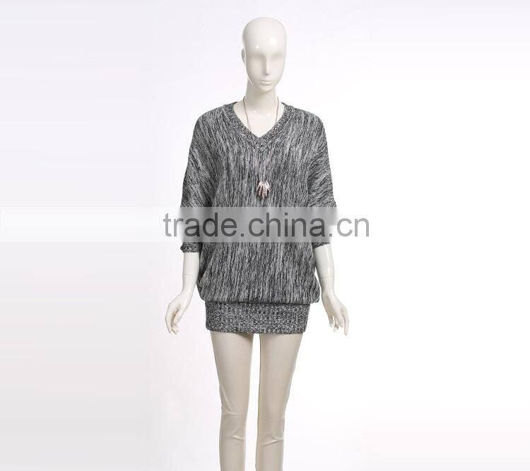 16JWB01 100%bamboo fiber woman long style summer jumper