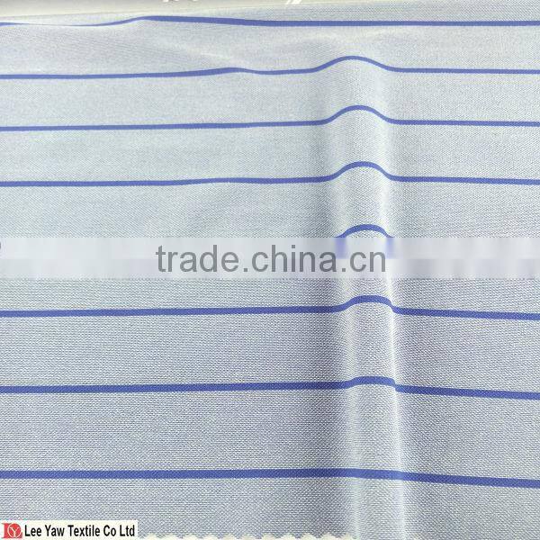 91% polyester 9% Spandex yarn fabric piece dyed PK oxford