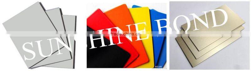 sunshine bond aluminum composite panel exterioracp metal sign board aluminum