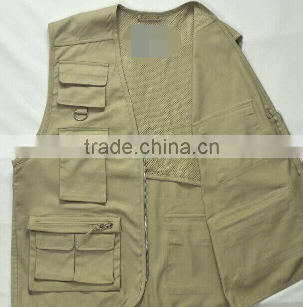 Multi-Pockets Fishing Vest