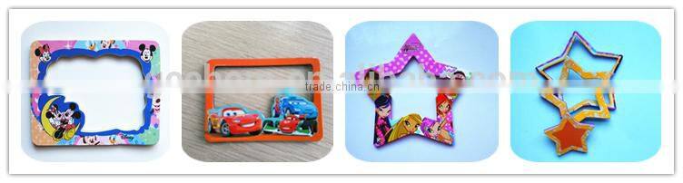 custom tourist souvenir printed rubber magnetic map