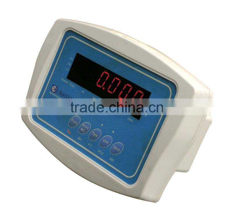 Weighing controller indicator