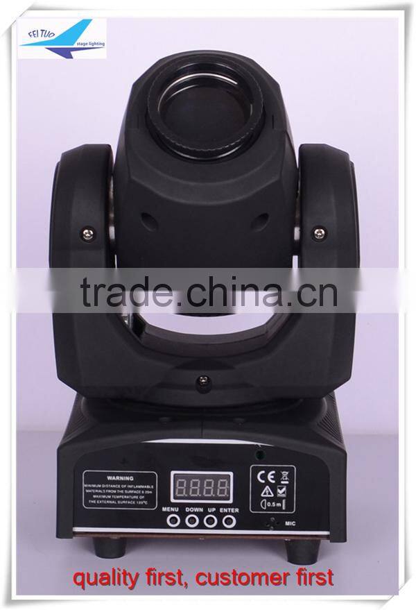 New mini gobo moving head light,30 watt led moving head