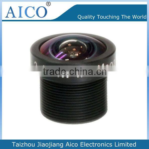 cn aico new products fixed iris 1/2.5" F1.8 mega pixel m12 mount board lens 3.6mm cctv