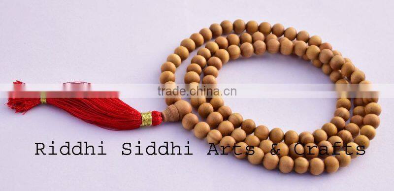 unique sandal-wood prayer mala bead/108 beads buddhist/mala prayer