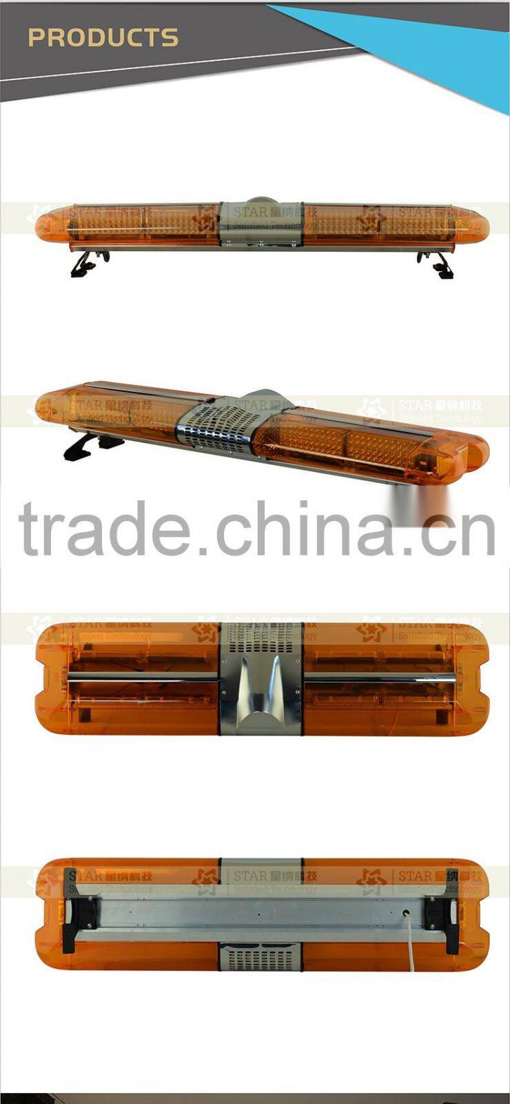 led emergency warning amber strobe roof lightbar