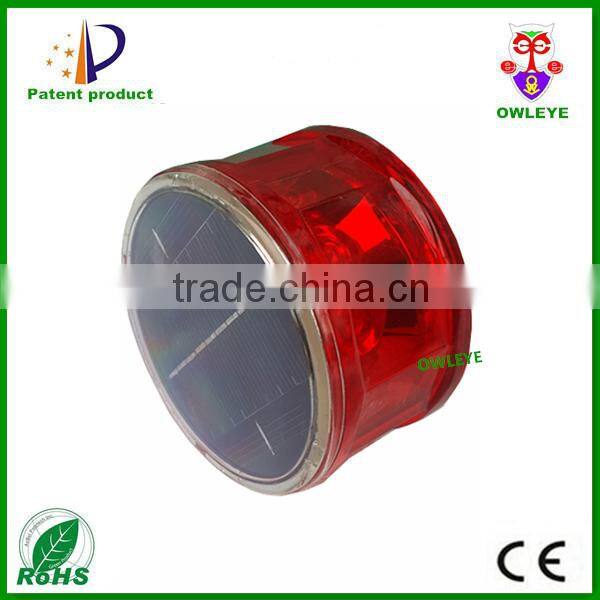 road security solar rotating lighting warning beacon