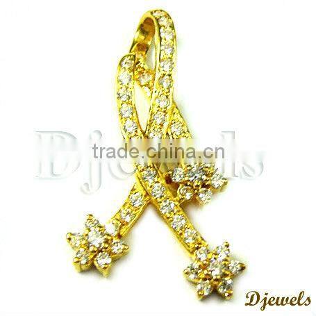 Diamond Gold Pendants, Diamond Pendants, Diamond Jewelry