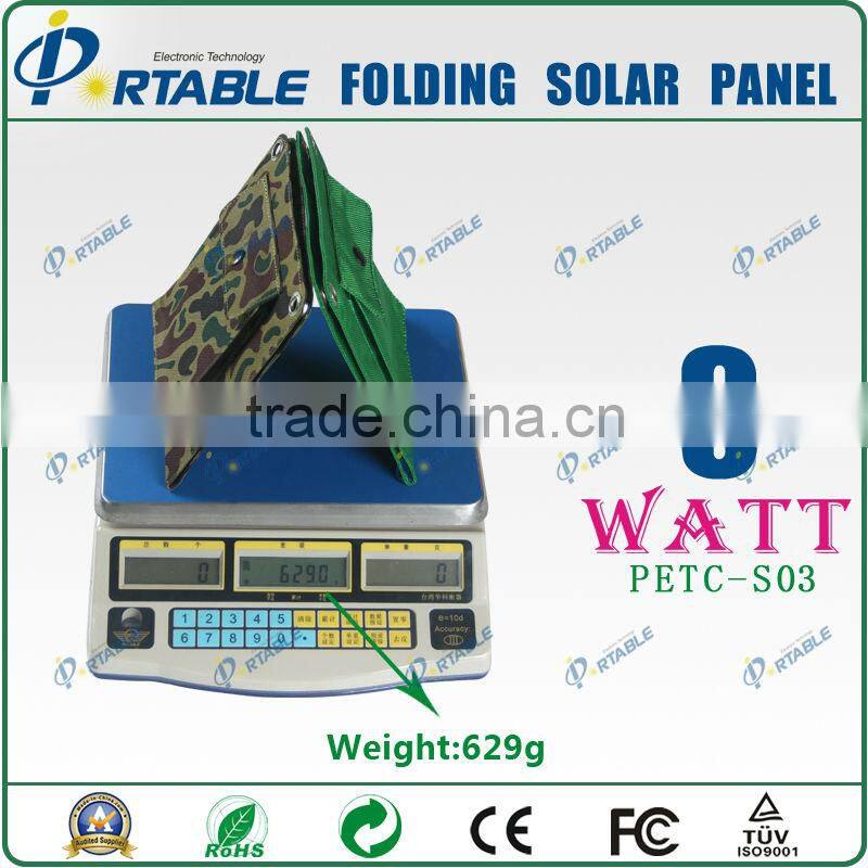 3W mobile solar charger/Solar mobile phone charger/Protable solar charger