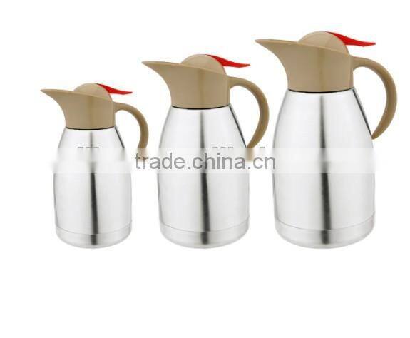 1.5L large stainless steel thermos flask with easy handle