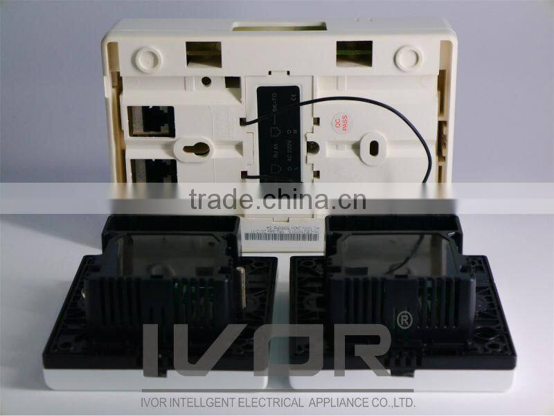 High Voltage smart hotel digital doorbell have Not Disturb,Clear Room Indicate SK-DB2300S3-S-LS Synthetic glass