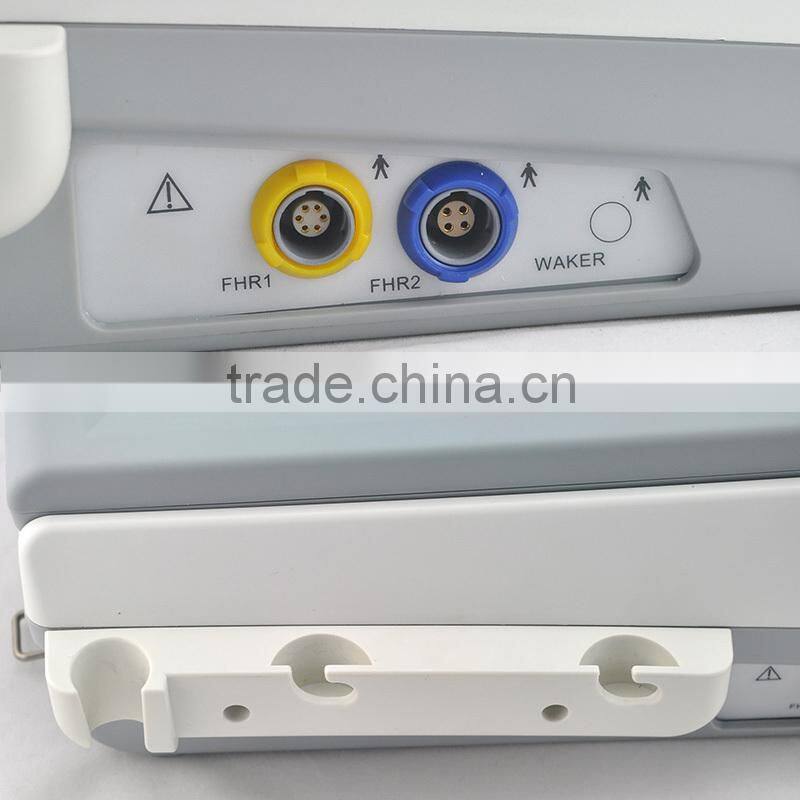 Promotion Discount Medical Equipment 12.1 inch Large Screen Color Fetal Baby Monitor(Toco, FHR) RFM-300C-Shelly