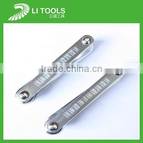 General quality stainless steel wrench rings star key wrench set