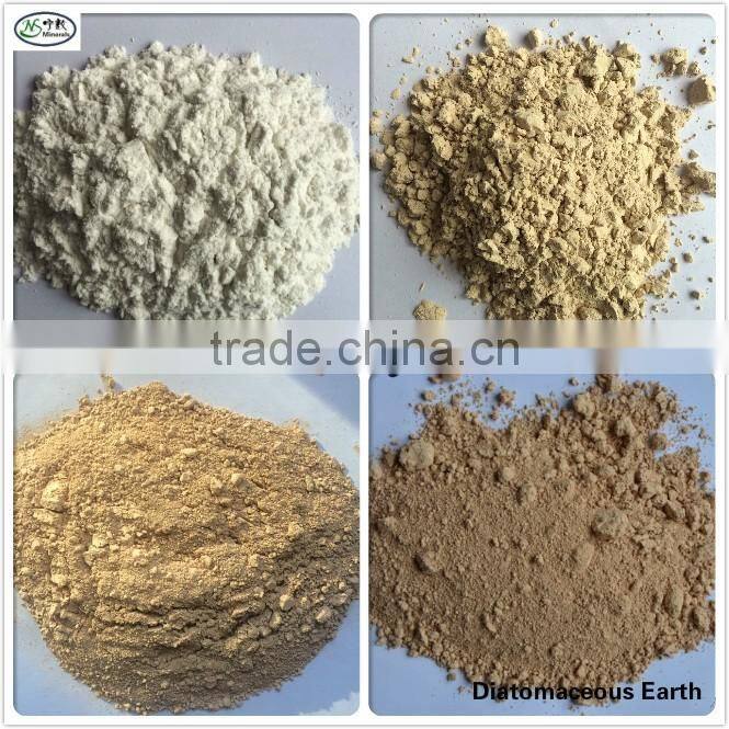 Food grade Agriculture Diatomite powder, granular, balls for Horticulture uses