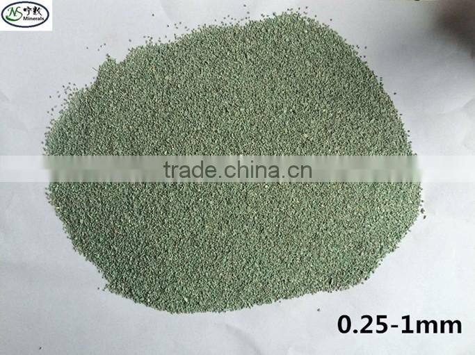 High adsorption Natural Green Granular Zeolite for Water Treatment & Pool Filtration , Waste water treatment