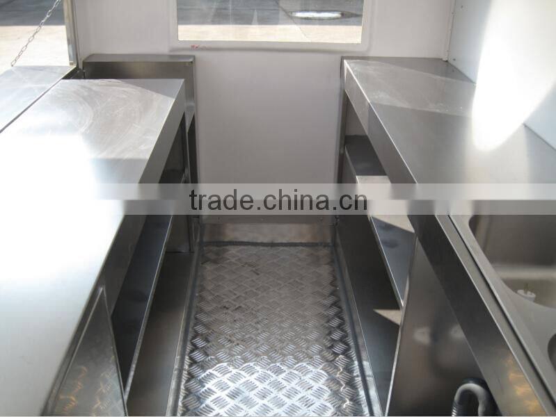 2015 Hot Sale factory price. snack customized Multi-Functional fast mobile street food truck