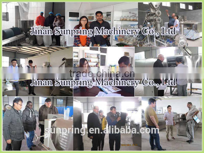 Fully automatic extrusion machines for nik naks