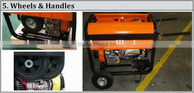 Best Seller!!! Max.Current 190A Open welder diesel generator