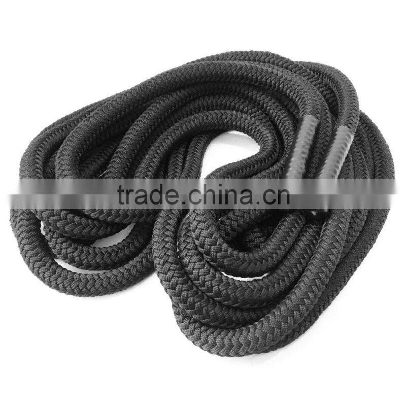 crossfit MMA battle rope power training rope polyester braided rope