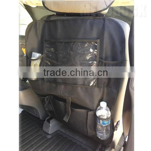 Multipurpose Car Organizer Car Seat Back Organizer with Tablet Holder Child Car Seat Organizer