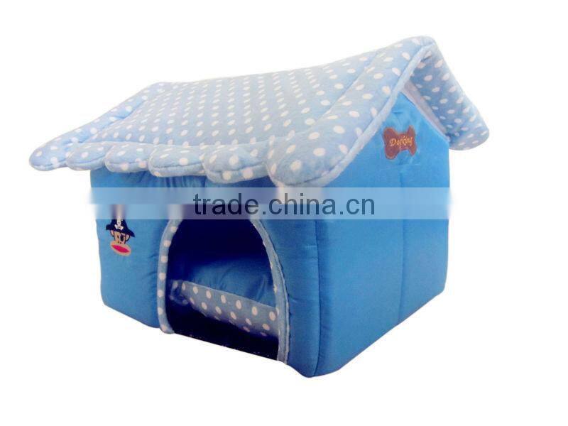 Factory wholesale new soft pet dog house indoor handmade dog house
