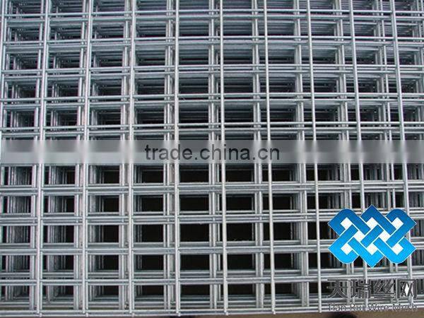 Electro galvanized welded mesh fence panel