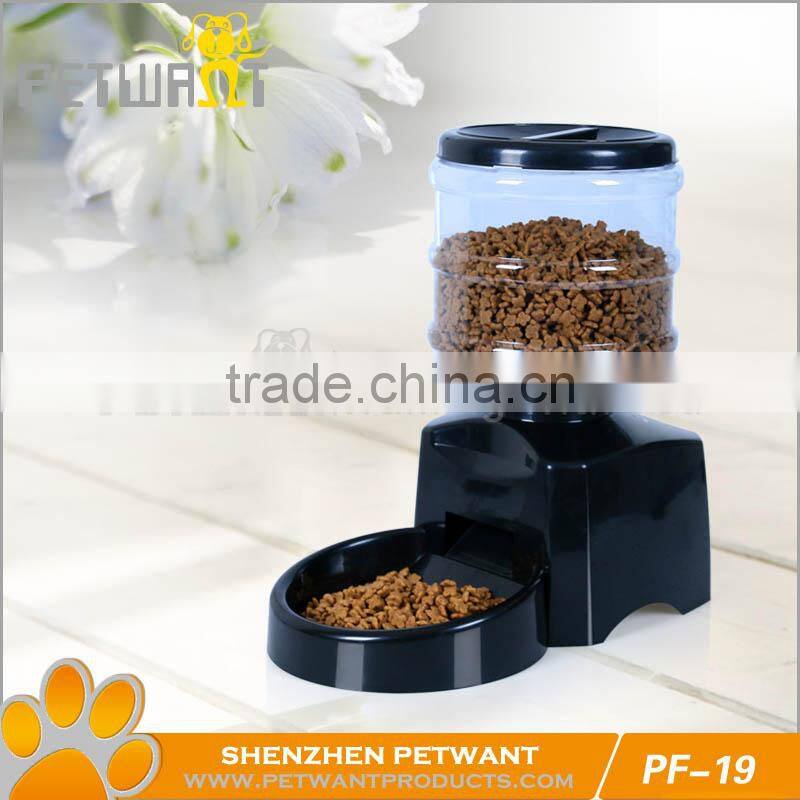 Petwant timer LCD automatic Food feeder large food bowl