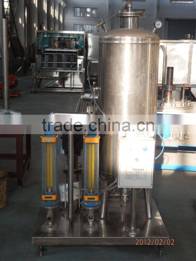 Carbonated drinks with flavors