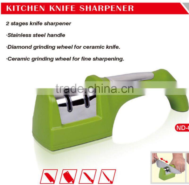 Shark Sharpens Kitchen Knife Sharpener