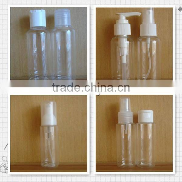 500ml transparent pet plastic square bottles,plastic lotion bottlles,plastic PET bottle with pump