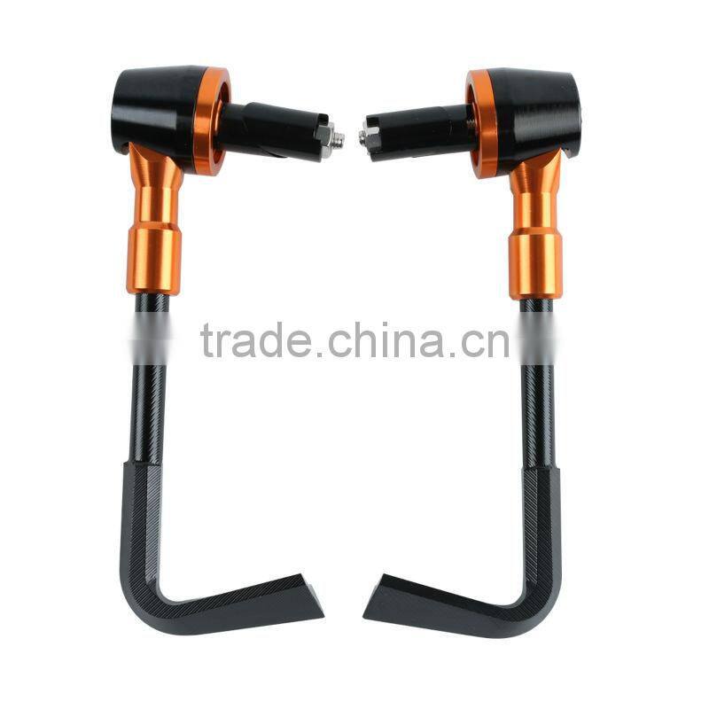 Orange CNC Universal 7/8" Proguard System Pro Brake Clutch Levers Protect Guard