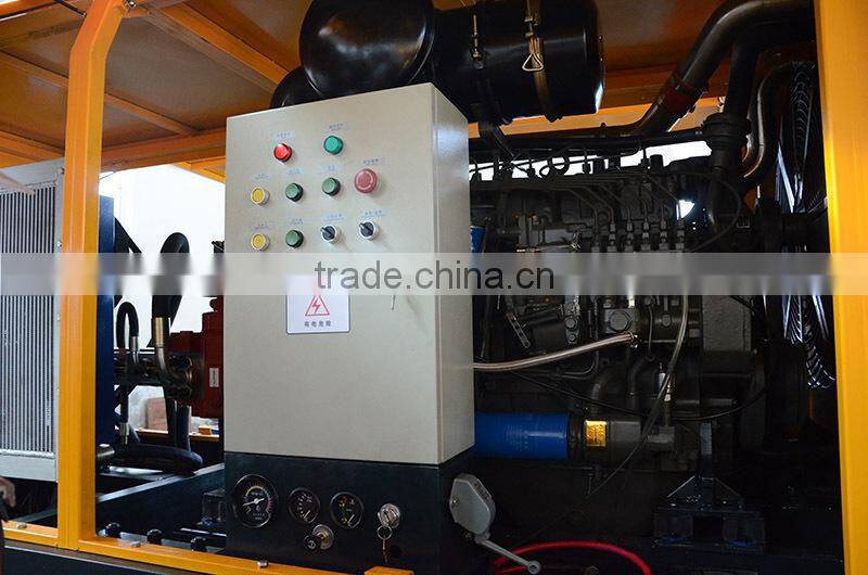 HBT20-10D trailer deutz stationary diesel concrete pump with engine