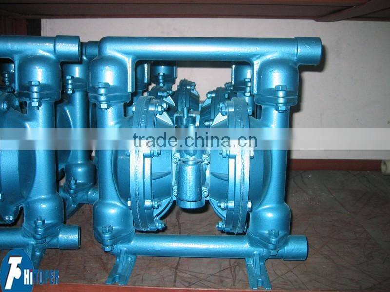 Air suppy pressure Diaphragm Pump Series feeding for filter press