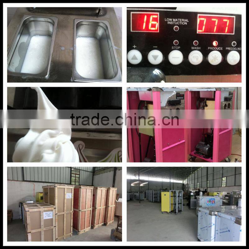 Commercial ice cream machine for sale, ice cream making machine , ice cream part