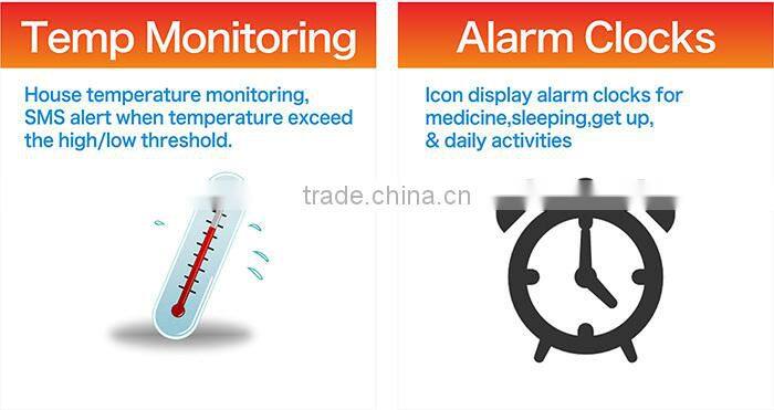 elderly telephone medical alarm system Aged care products