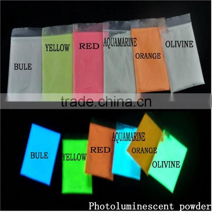 Factory price strontium aluminate photoluminescent luminous glow in the dark powder pigment for paint