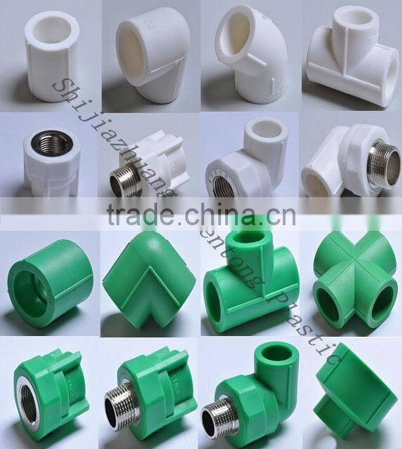ISO 4427 ppr pipe and fittings for hot and cold water supply