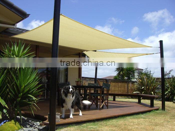 Retangular Canvas Shade Sail,HDPE Material breathable fabric